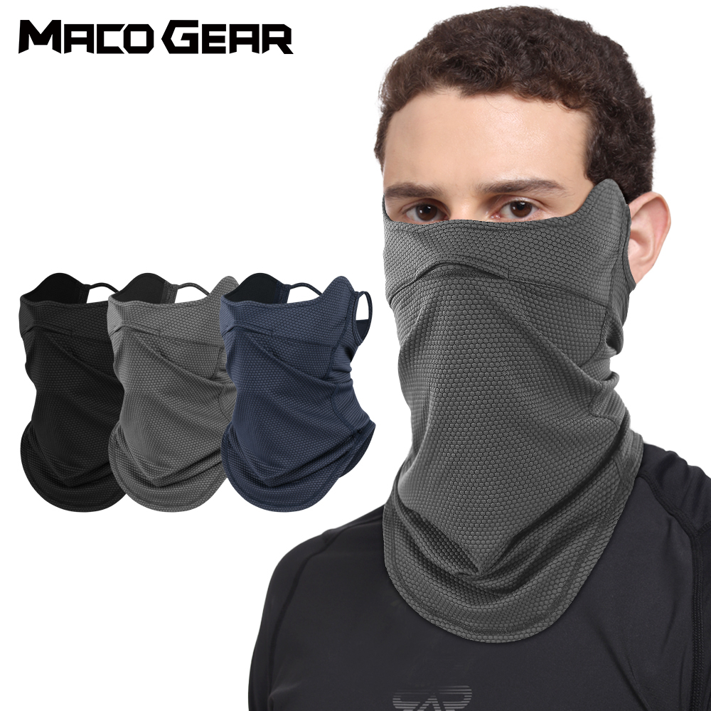 Fishing Mask Sun Protection - Ear Hook Neck Gaiter Face Mask