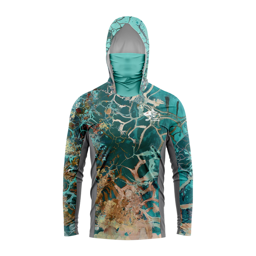 Gradient Green‑Yellow Skeleton - Fishing Hoodie review and price