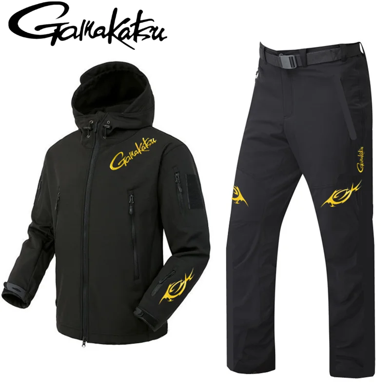 New Autumn and Winter Fleece F - Fishing Rain Suit review and price